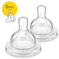 Phillips Avent Zuigspeen Pasgeborenen 1gat 2 SCF631/27 - thumbnail
