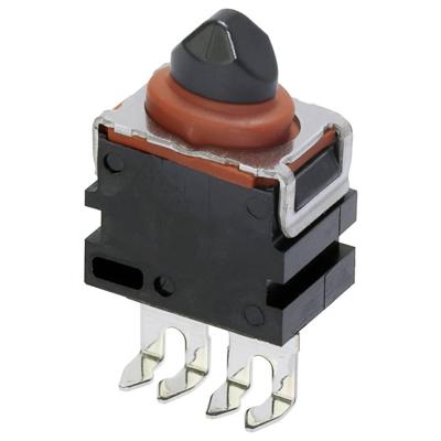 Omron D2EW-A02S Microschakelaar 12 V/DC 0.1 A 1x aan/(uit) IP67 1 stuk(s) Tray