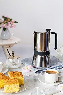 Italiaanse Koffiepot Monix M770010 Roestvrij staal 10 Koppar Grijs 500 ml 900 g