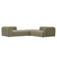 Modulaire Bank Honolulu Lichtgroen Stof - thumbnail