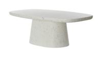 Light & Living Deens Ovale Salontafel 'Hamura' Terrazzo, 120 x 70cm - thumbnail