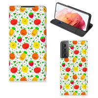 Samsung Galaxy S21 | Flip Style Cover | Fruits - thumbnail
