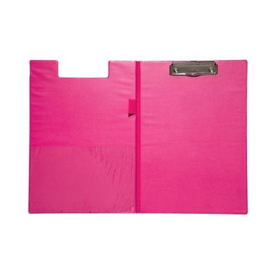 Klembordmap maul a4 staand penlus pvc neon roze | 12 stuks