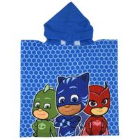 Disney badponcho PJ Masks 50 x 100 cm blauw - thumbnail