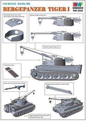 RYE Field Models 1/35 Bergepanzer Tiger I RYE Field Models 1/35 Bergepanzer Tiger I