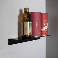 Saqu Aqua doucherek 33x9,5x3,5cm mat zwart - thumbnail