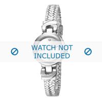 Esprit horlogeband ES107662-001 Leder Zilver - thumbnail