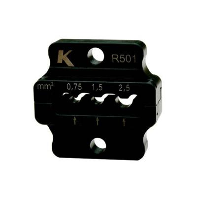 Klauke R501 R501 Persunit Buiskabelschoenen, Buisconnectoren 0.75 tot 2.5 mm² Klauke R501 R501 Persunit Buiskabelschoenen, Buisconnectoren 0.75 tot 2.5 mm²