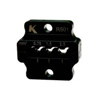 Klauke R501 R501 Persunit Buiskabelschoenen, Buisconnectoren 0.75 tot 2.5 mm² - thumbnail