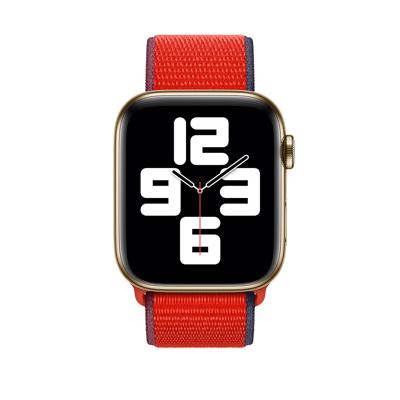 Apple MG463ZM/A smartwatch-accessoire Band Rood Nylon Apple MG463ZM/A smartwatch-accessoire Band Rood Nylon
