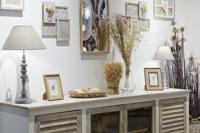 Fotolijsten DKD Home Decor 31 x 2,4 x 34 cm Kristal Natuurlijk Shabby Chic - thumbnail