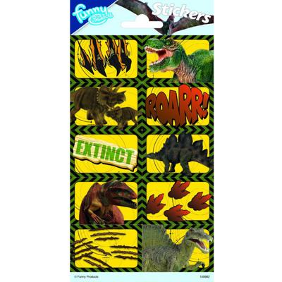 Totum Stickervel dino's