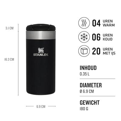 STANLEY - The Aerolight - Transit mug 0,35l Black Metallic