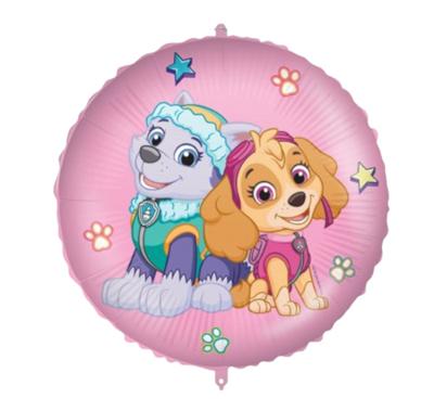 Folieballon Paw Patrol Sky & Everest 45cm