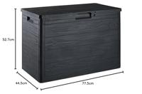 Kussenbox Woody's Antraciet 160 L Toomax - Toomax - thumbnail