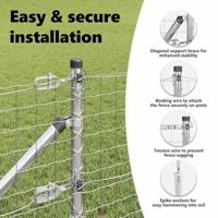 VidaXL Hek met paal zilver 0,8 x 10 m staal - thumbnail