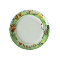 Wiebe van der Zee bord 21 cm koe/kip - thumbnail