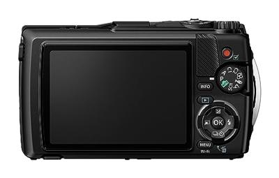 OM System TG-7 black Digitale camera 12 Mpix Zoom optisch: 4 x Zwart Schokbestendig, Waterdicht, 4K video