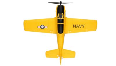 Amewi AMXFlight T28 Trojan Geel RC vliegtuig RTF 388 mm