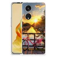 OPPO Reno8 T 5G | Silliconen Back Cover | Amsterdamse Grachten - thumbnail