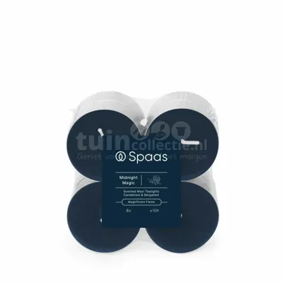 Spaas Clearlights Geurtheelichtjes Midnight Magic 8st