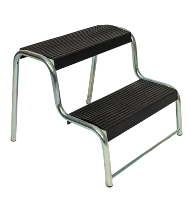 Redwood Dubbele opstap staal