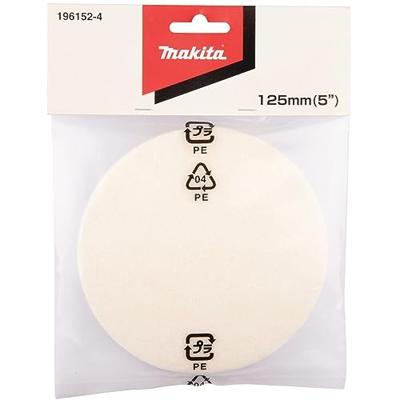 Makita Accessoires Poetsschijf vilt 125x6mm - 196152-4