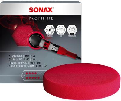 Sonax polijstschijf Hard 16 cm schuim rood