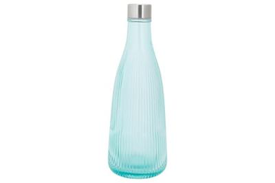 Cosy & Trendy Waterkaraf Atla met RVS Dop - Glas - Mineral Green - 1 liter