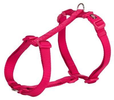Trixie hondentuig premium h-tuig fuchsia Trixie hondentuig premium h-tuig fuchsia