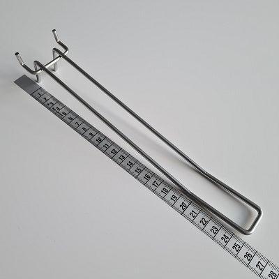 Boardhaak dubbel dicht 250 mm 4mm 45mm