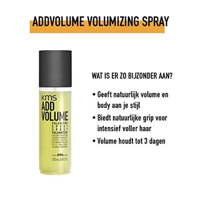 KMS Hair Add Volume Style Volumizing Spray 200ml