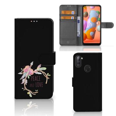 Samsung Galaxy M11 | A11 Leuk Hoesje Boho Text Samsung Galaxy M11 | A11 Leuk Hoesje Boho Text