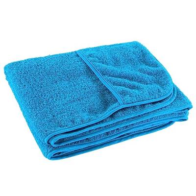 VidaXL Strandhanddoeken 2 st 400 g/m² 60x135 cm stof turquoise VidaXL Strandhanddoeken 2 st 400 g/m² 60x135 cm stof turquoise