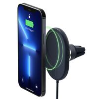 iOttie Velox MagSafe Magnetic Wireless Charging Air Vent Mount 7.5W Black - thumbnail