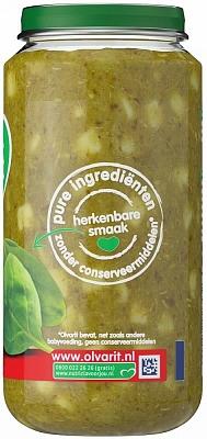 Olvarit Spinazie kip aardappel 12M07 250 Gram