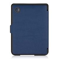 Lunso - Kobo Clara 2E hoes (6 inch) - sleep cover - Blauw - thumbnail