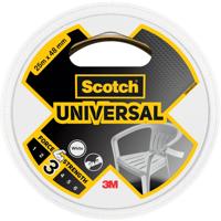Scotch ducttape Universal, ft 48 mm x 25 m, wit - thumbnail