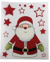 Peha stickervel kerstman 40 x 28,5 cm PVC - thumbnail