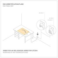 Bernstein Tools for Electronics 9-354-100 Bernstein Werkzeugfabrik Werkplaatsmat - thumbnail