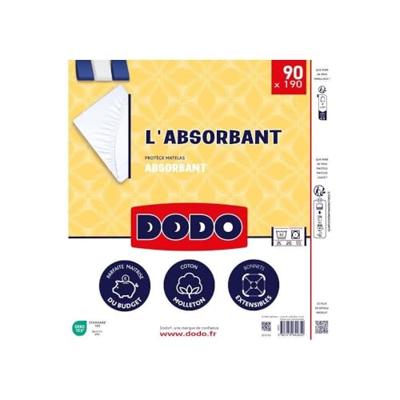 Absorberende matrasbeschermer - 90x190 cm - polyester