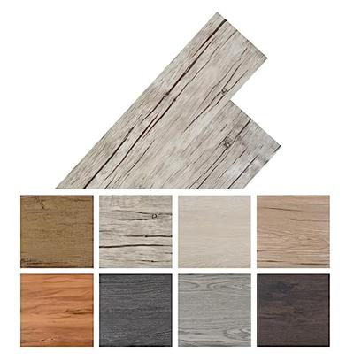 VidaXL Vloerplanken zelfklevend 5,02 m² 2 mm pvc washed eiken - thumbnail