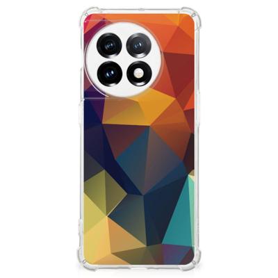 OnePlus 11 Shockproof Case Polygon Color OnePlus 11 Shockproof Case Polygon Color