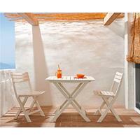 Campingtafel Inklapbaar - Wit - thumbnail