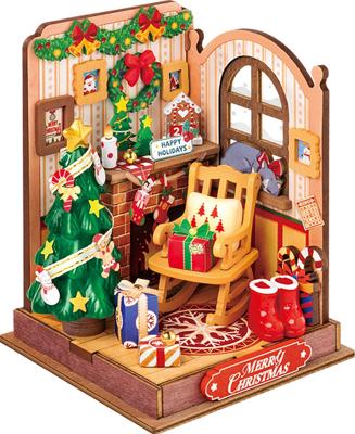 DIY Kerst open haard