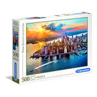 Clementoni puzzel new york, 500st. - thumbnail