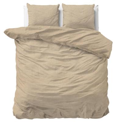 Dreamhouse - Leo Dekbedovertrek Flanel - Nude - 200 x 220 Dreamhouse - Leo Dekbedovertrek Flanel - Nude - 200 x 220