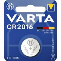 Batterij Varta knoopcel CR2016 lithium blister à 1stuk - thumbnail