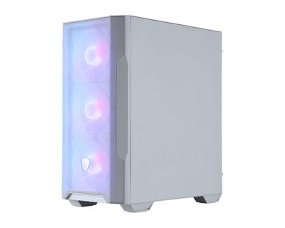 MSI MAG FORGE M100R Midi Tower Transparant, Wit MSI MAG FORGE M100R Midi Tower Transparant, Wit