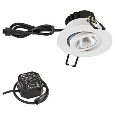 EVN PC650N60102 PC650N60102 LED-inbouwlamp LED LED vast ingebouwd 6 W Wit